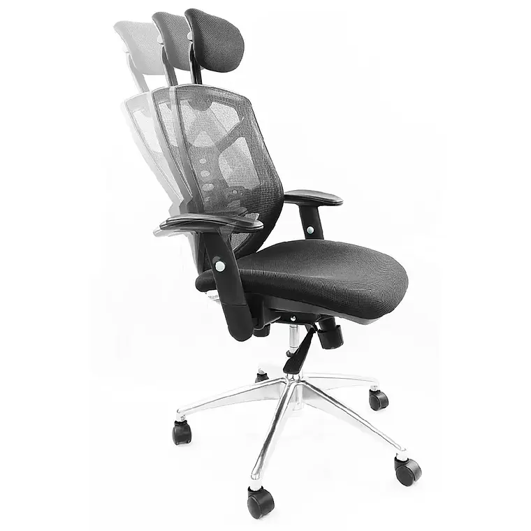 Silla Gerencial Base Aluminio - Ergonomica 3