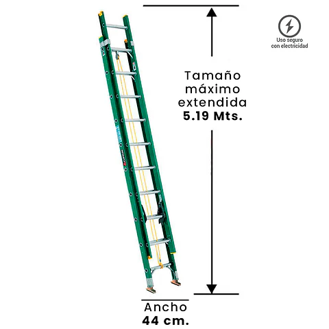 Esc. F. Vidrio Telesc. 5.18m