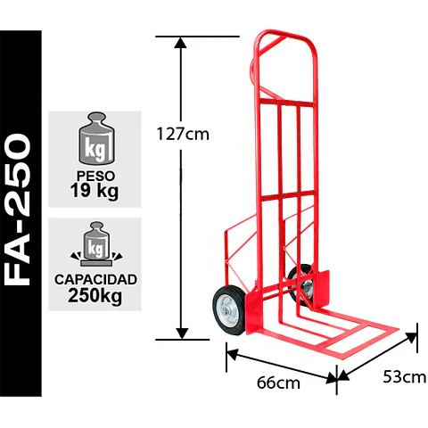 Yegua Acero Maxi 250 Kg.