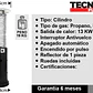 Estufa Calefactor Exterior Tubular 13 Kw - Miniatura 5