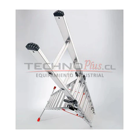 Esc.aluminio Tijera Tel.3x9 Profilot