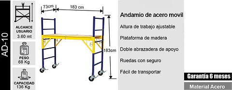 Andamio Acero
