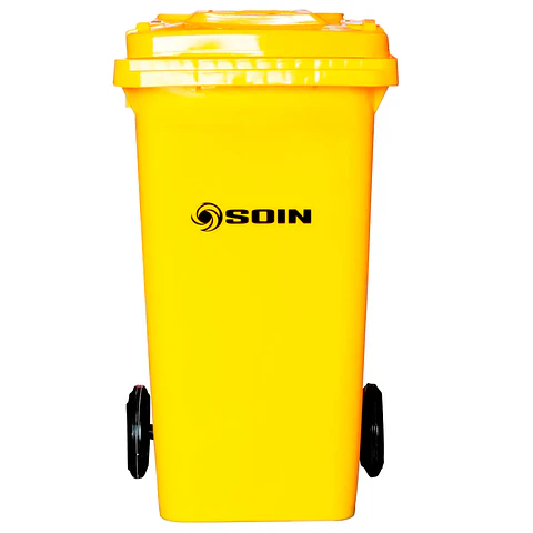 Contenedor De Basura 240l Amarillo