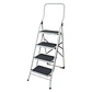 Piso Escalera Plegable 4p Con Asa - Miniatura 1