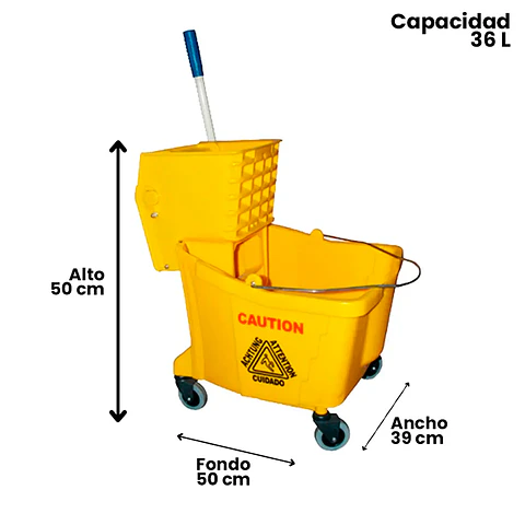 Carro Estrujador De 36l