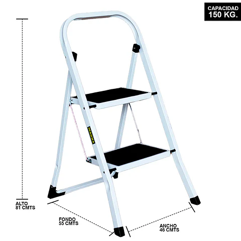 Piso Escalera Plegable 2p Profesional
