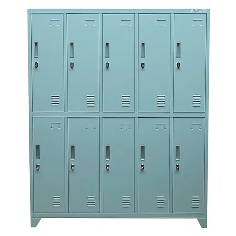Lockers Metalico 10 Casilleros 2