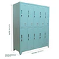 Lockers Metalico 10 Casilleros - Miniatura 3