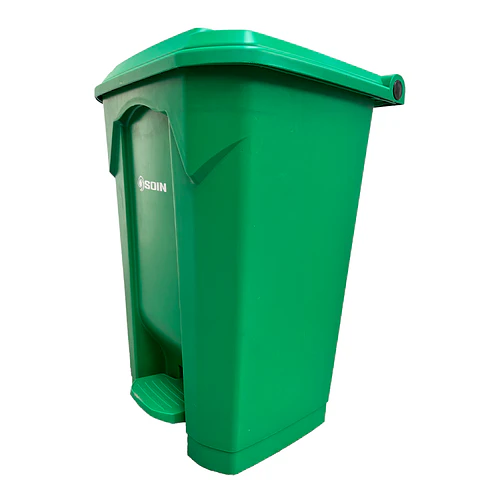 Basurero Plastico 80l Verde