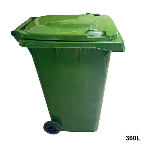 Contenedor De Basura 360l Verde