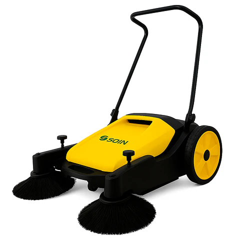 Barredora Manual Soin 40l Cepillo Cen