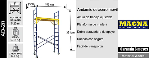 Andamio Acero