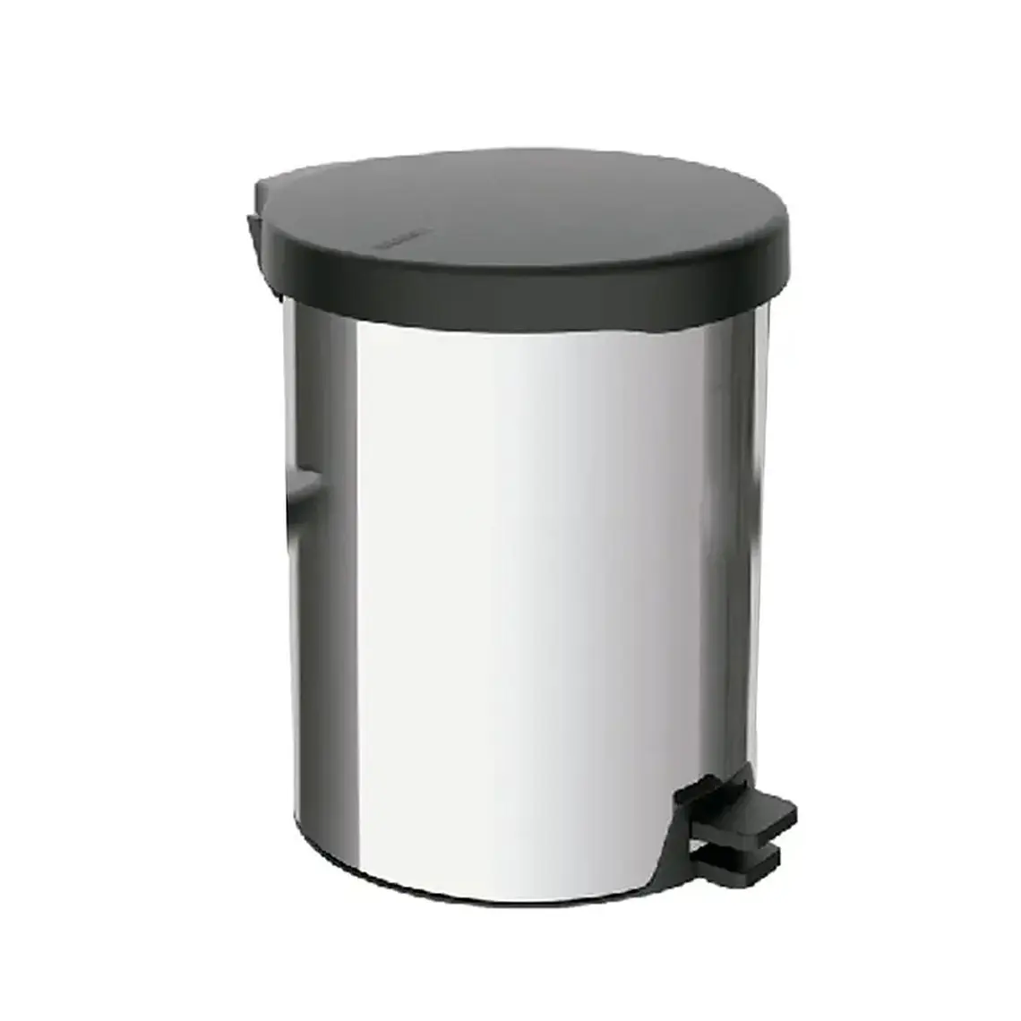 Basurero 12l Acero Inox. Tapa Plastica 1