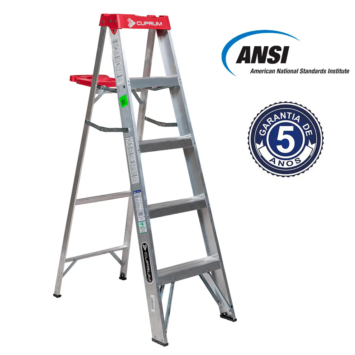 Esc. Aluminio Tijera 1.52m 6