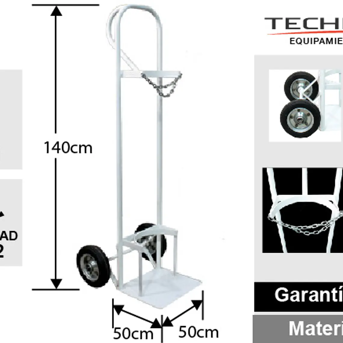 Carro Porta Oxigeno 10 M3. 2