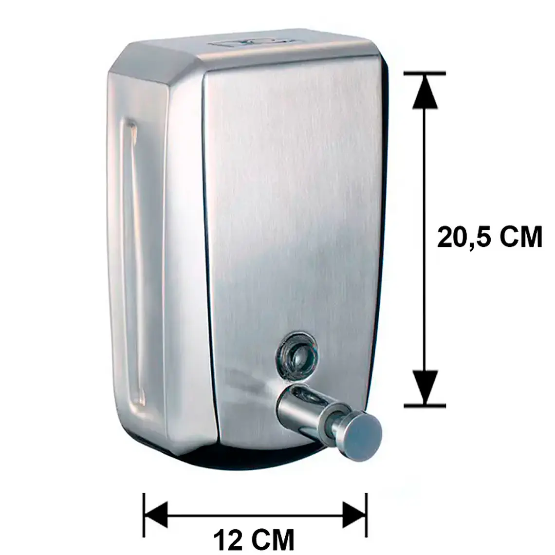 Dispensador De Jabon 1000ml Acero Inox 2