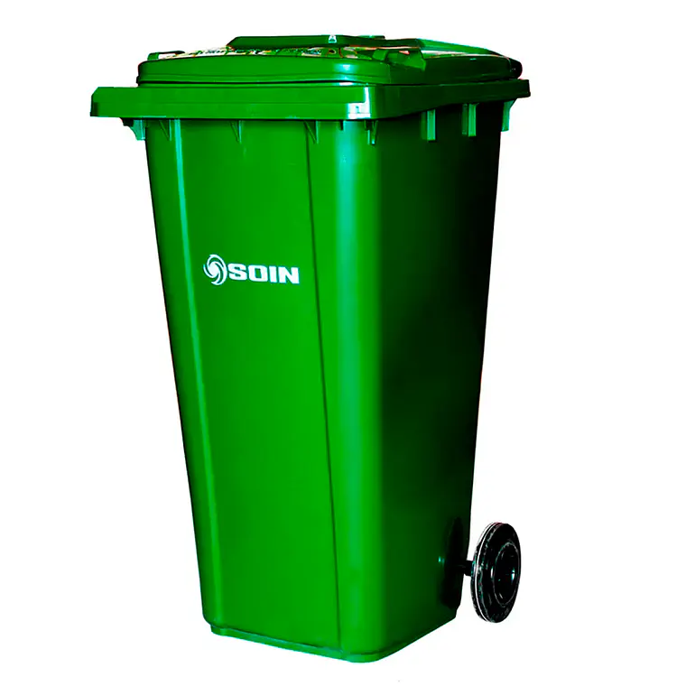 Contenedor De Basura 120l Verde 1