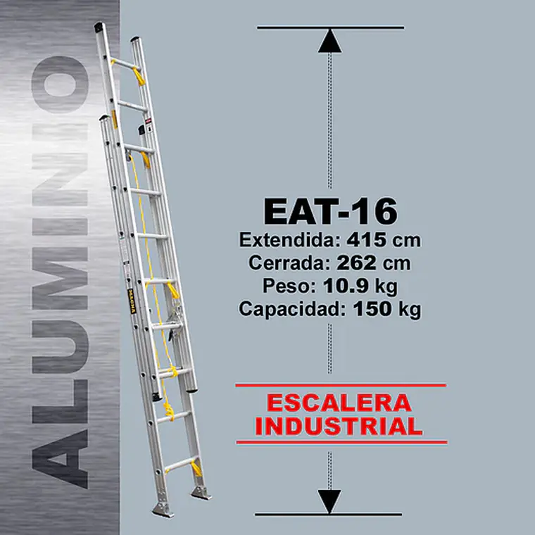 Esc.dealuminiotelescÓpica16peld150kg 4