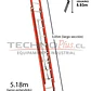 Esc. F. Vidrio Telesc. 5.18m - Miniatura 4