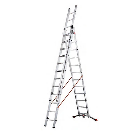 Esc. Aluminio Tijera Tel.3x12 Profilot