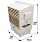 Enfriador De Aire Evaporativo 18000 M3/h - Miniatura 2