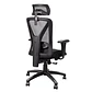 Silla Gerencial Base Nylon - Ergonomica - Miniatura 3