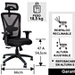 Silla Gerencial Base Nylon - Ergonomica - Miniatura 5