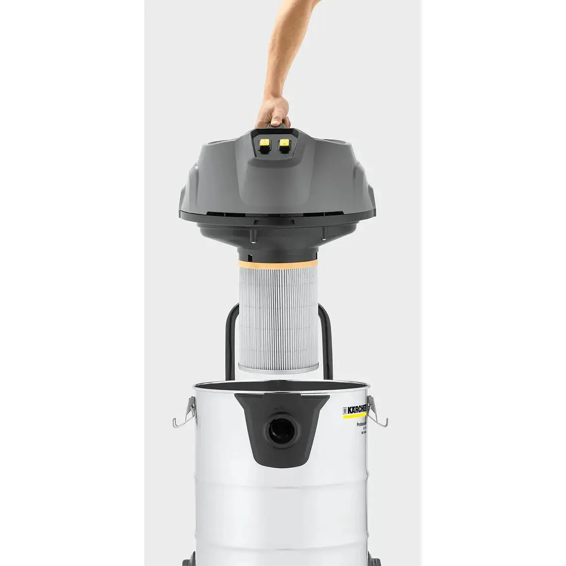 Aspiradora Polvo/agua Karcher 70l / 2motr 8