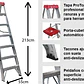 Esc. Aluminio Tijera 2.13m - Miniatura 8