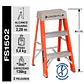 Escalera Fibra De Vidrio 2 PeldaÑos Louisvill - Miniatura 5