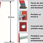 Esc. F. Vidrio Recta 3.06m - Miniatura 6