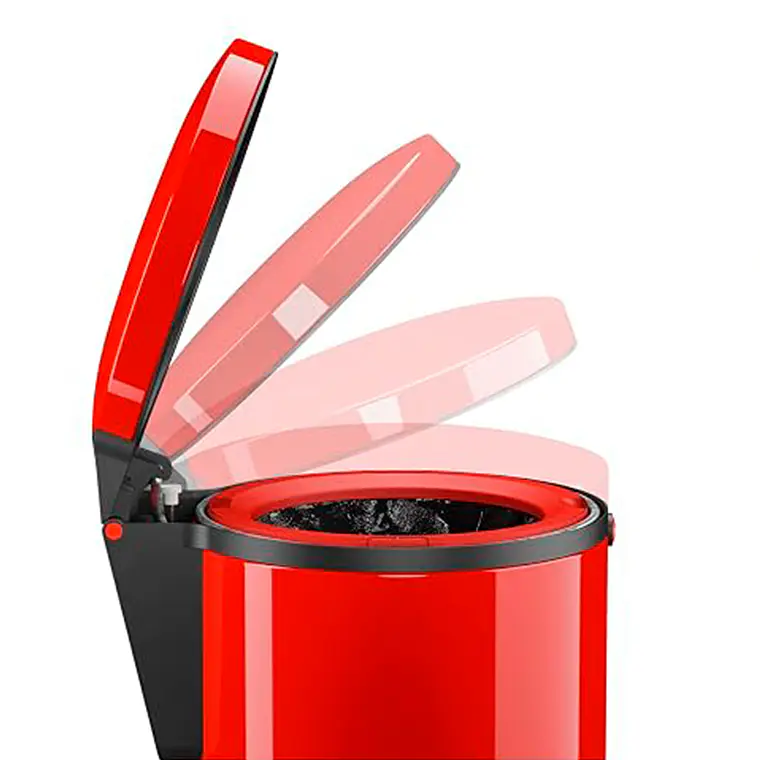 Basurero Hailo Pure S 3l Rojo 4