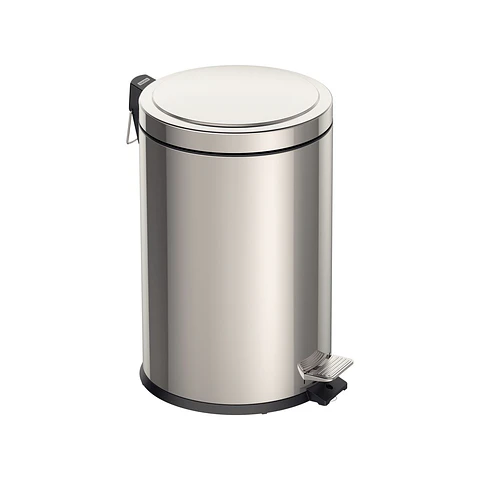 Basurero Pedal 20l Inox. Tramontina