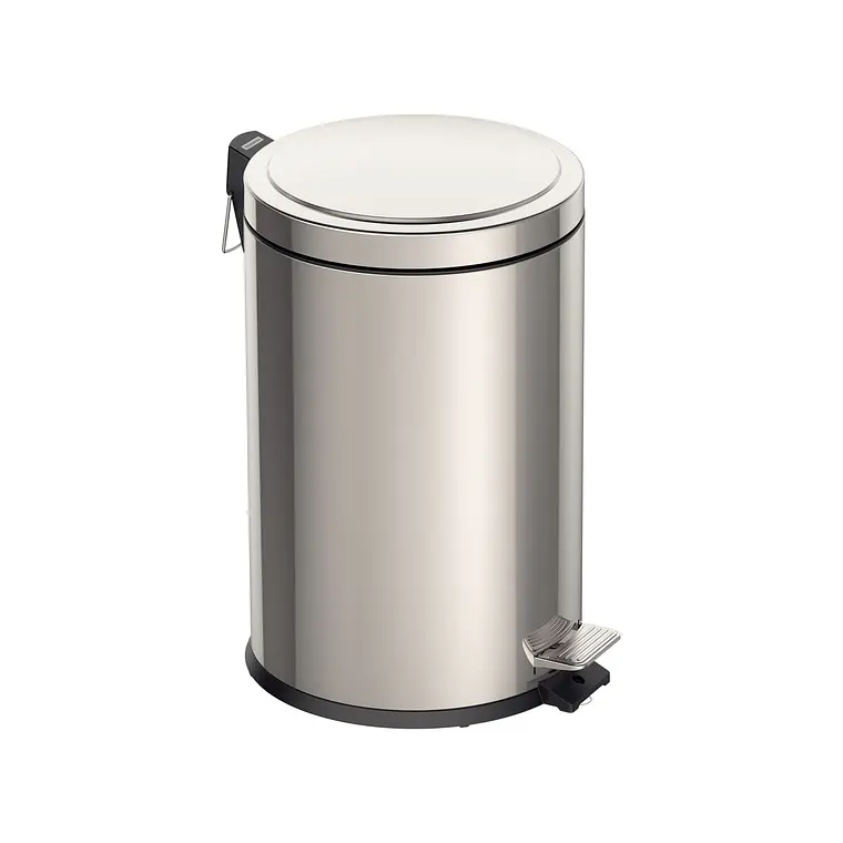 Basurero Pedal 20l Inox. Tramontina 1