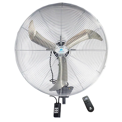 Ventilador 30' Industrial De Muro Con Control
