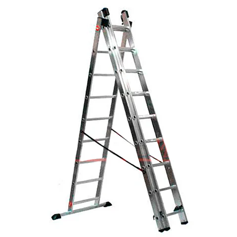 Esc. Aluminio Tijera Tel.3 X 2.54m