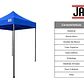 Toldo Plegable Azul 2x2 - Miniatura 6