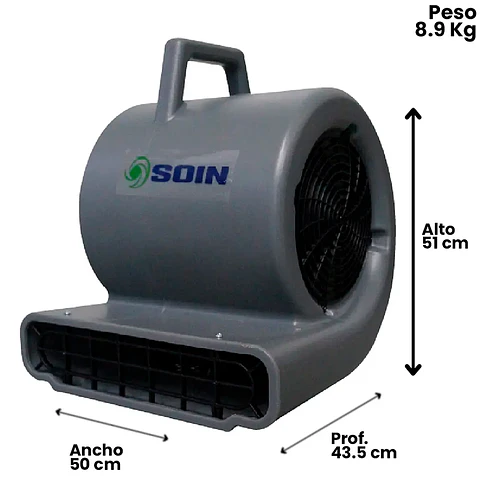Soplador Aire Frio Industrial Soin