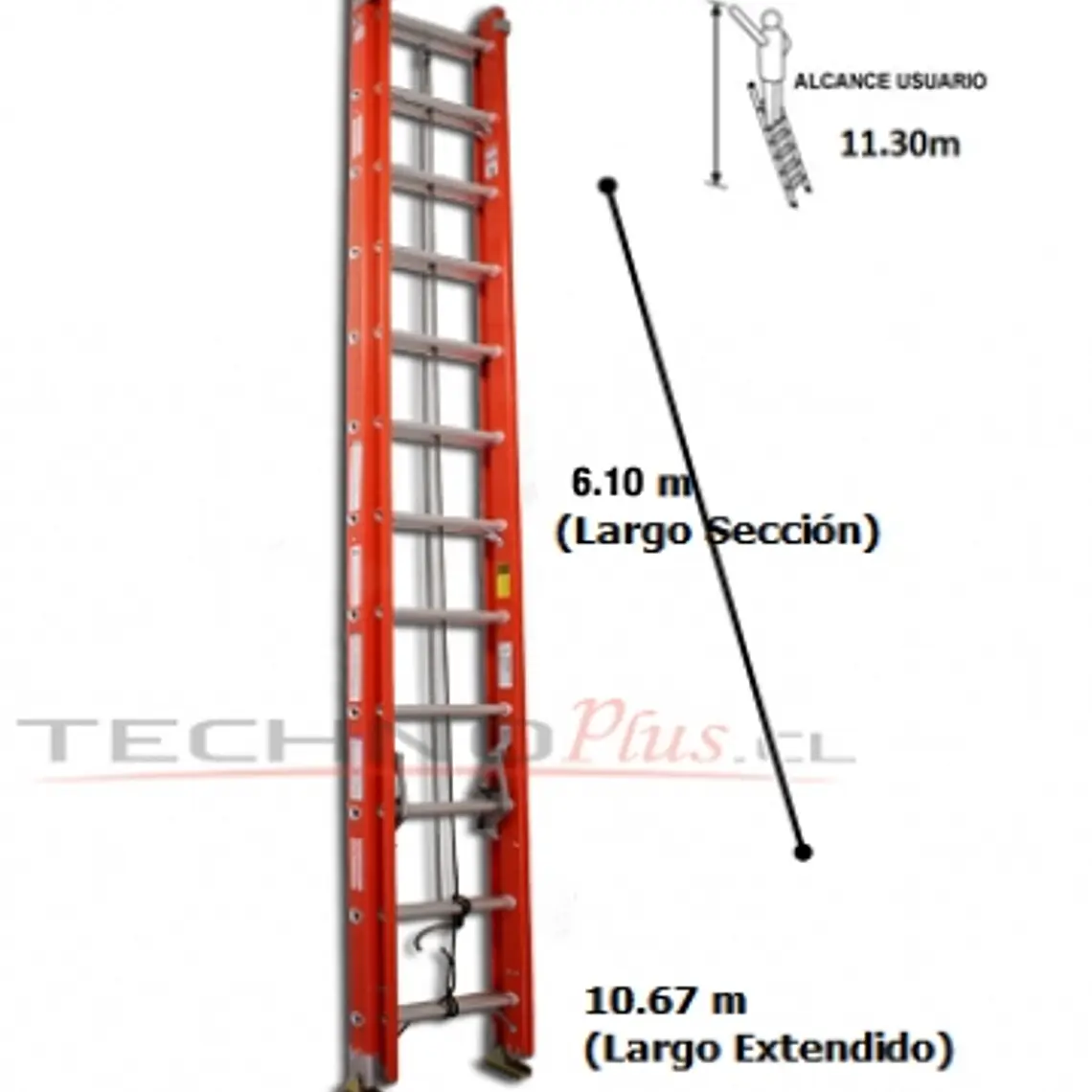 Esc. F. Vidrio Telesc. 10.96m 4