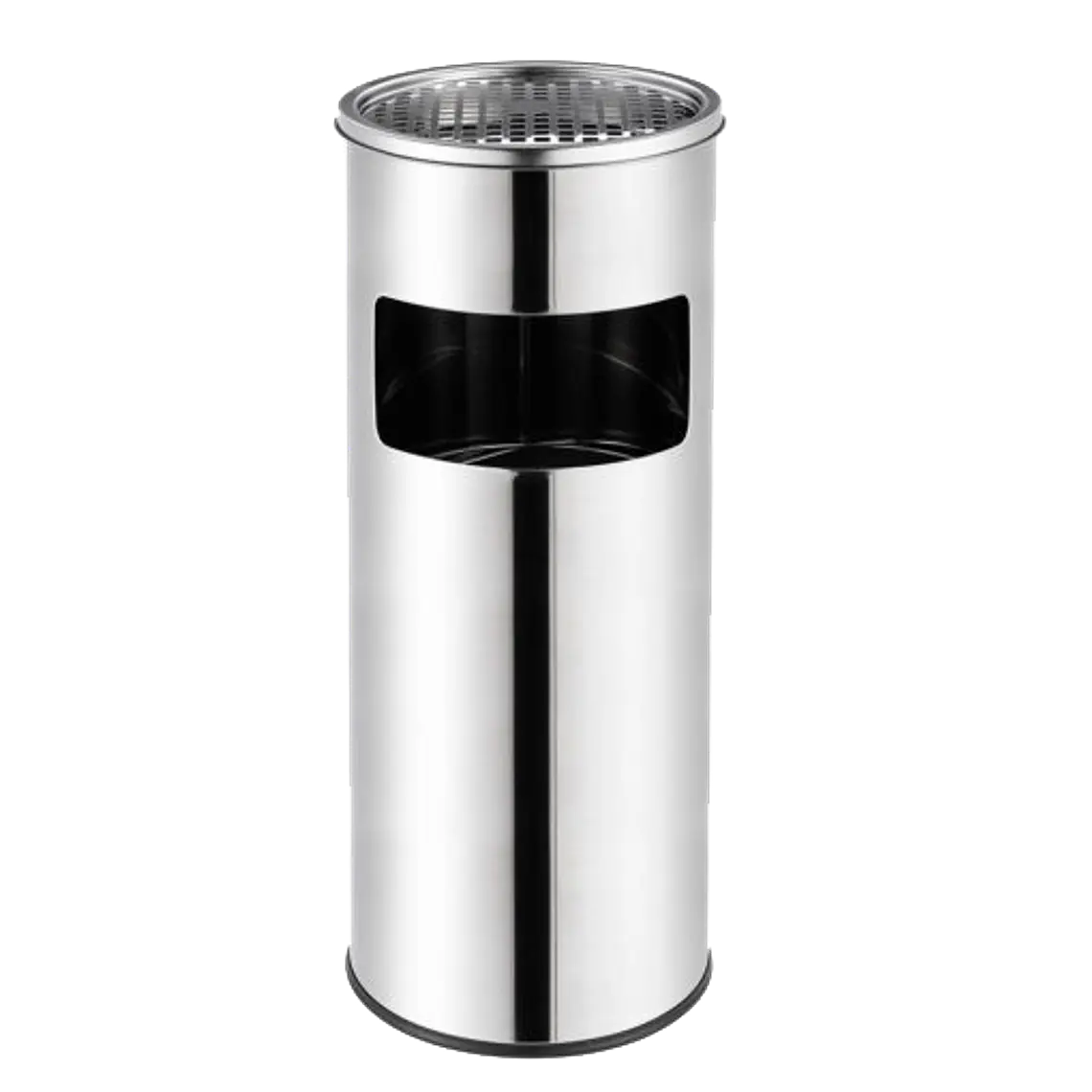 Basurero Cenicero Acero Inox Soin 18l 1