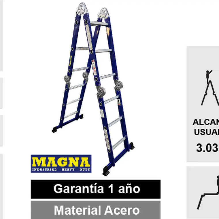 Esc. Acero Multiproposito 4x3 8