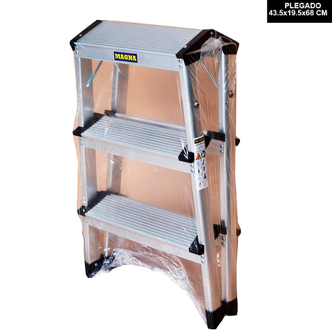 Piso Escalera Plegable 3p Fuerte