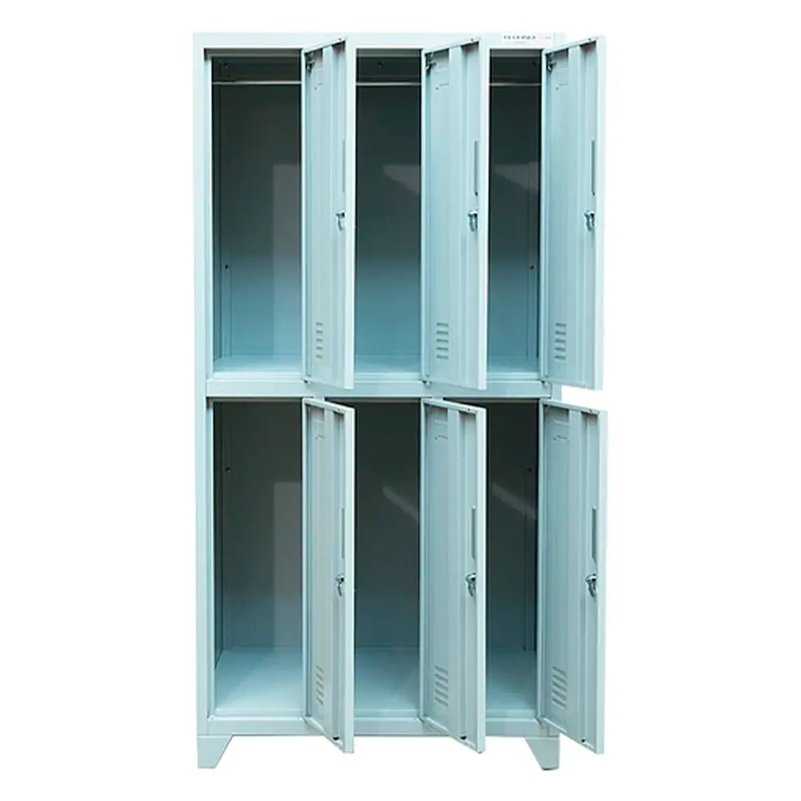 Lockers Metalico 6 Casilleros 3