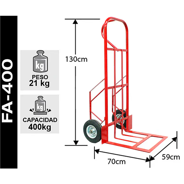 Yegua Acero Jumbo 400 Kg. 2
