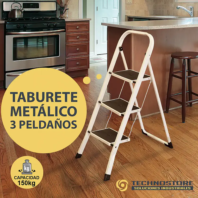 Piso Escalera Plegable 3p Profesional 5