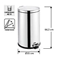Basurero Acero Inox Soin 40l - Miniatura 2