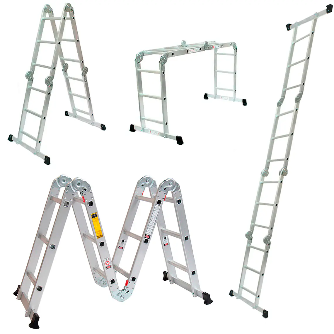 Esc. Articulada Aluminio - Technoplus Pro 2