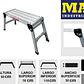 Escalera Plataforma Aluminio - Miniatura 4