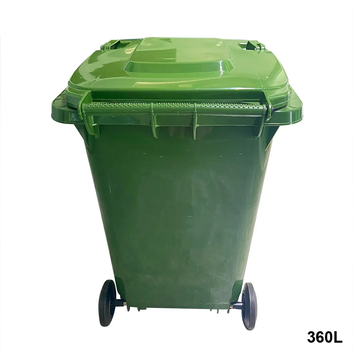 Contenedor De Basura 360l Verde 3