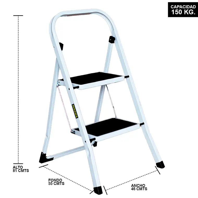 Piso Escalera Plegable 2p Profesional 2